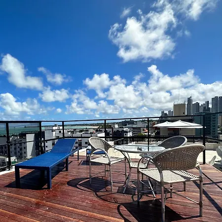 Apto, Flat - Conforto E Qualidade A 50 M Da Praia Joao Pessoa Exterior photo